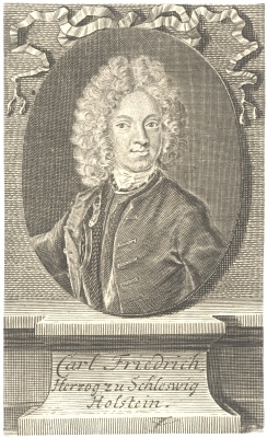 Herzog Carl-Friedrich zu Schleswig-Holstein war der Bürgergilde zu Neumünster sehr gewogen und erklärte sich 1735 zu ihrem Schutzherrn