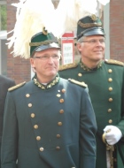 Die Gildeuniform der Offiziere der Bürgergilde zu Neumünster seit 1578