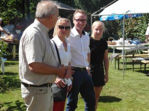 Capitain Dr. Ulf-Christian Mahlo und die königliche Familie